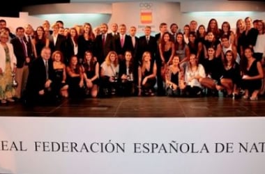 Las estrellas de la natación española brillan en la gala anual de la federación