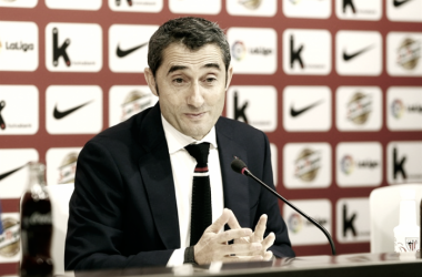 Ernesto Valverde: &quot;Ha sido un partido bonito&quot;