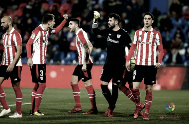 Getafe - Athletic Club: puntuaciones del Athletic Club, jornada 20 Liga Santander