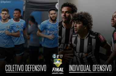 Atlético-MG x Grêmio: decisão traz força coletiva contra desequilíbrios individuais