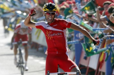 Vuelta a España Stage Thirteen: Dani Navarro strikes late