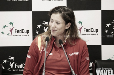 Garbiñe Muguruza: &quot;He empezado nerviosa pero terminé jugando muy bien&quot;