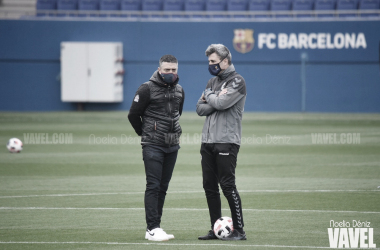 García Pimienta: "Tenemos que hacer nuestro fútbol"