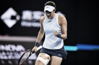 Caroline Garcia continúa en la cresta de la ola