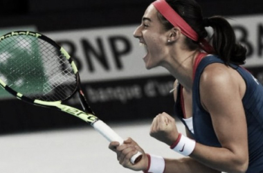 Caroline Garcia se convierte en la heroína francesa