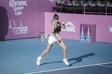 Marina
Stakusic vence a Sara Sorribes y avanza a la final del Abierto de Tampico