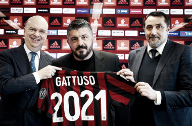 Gattuso supera expectativas no Milan e renova contrato até 2021
