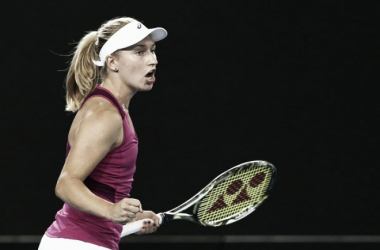 Daria Gavrilova da la campanada del día