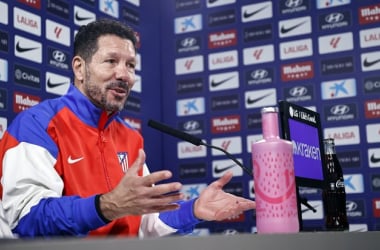 Simeone: "Tenemos que dar valor a nuestro partido de mañana"