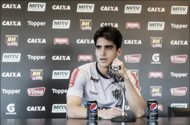 Após estreia como titular do Atlético-MG, Gustavo Blanco projeta partida contra Corinthians