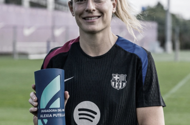 Alexia Putellas, mejor jugadora de octubre