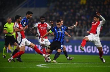 El Inter consigue una sufrida victoria ante el Arsenal