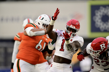 Highlights and touchdowns of Rutgers Scarlet 31-24 Miami Hurricanes in NCAA Football