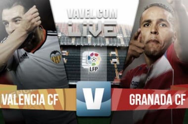 Resultado Valencia - Granada en Liga BBVA 2015 (4-0)