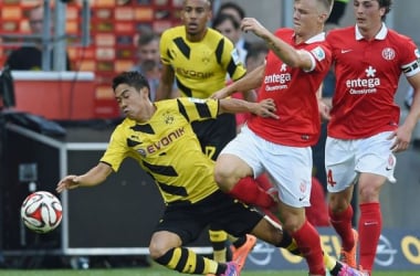 Mainz 05 2-0 Borussia Dortmund: Okazaki wins the Battle of the Shinji&#039;s