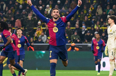 Gran victoria del Barça en el Signal Iduna Park