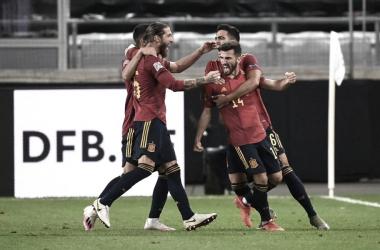 Resumen España 6-0 Alemania en UEFA Nations League 2020