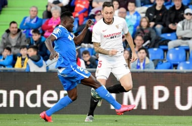 El Getafe cae estrepitosamente ante el Sevilla