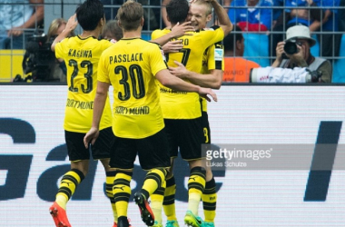 Borussia Dortmund 6-0 SV Darmstadt 98: BVB batter 10-man Darmstadt