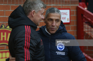 Hughton rues 'lack of quality' after narrow defeat to United