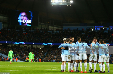 Manchester City 7 (10)-(2) 0 Schalke 04: VAR fails to steal limelight as Guardiola's phenomenal front three steer City into last eight