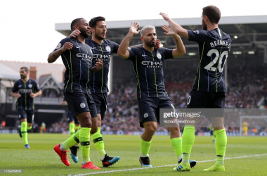 Fulham 0-2 Manchester City: Citizens go top in Thameside cruise
