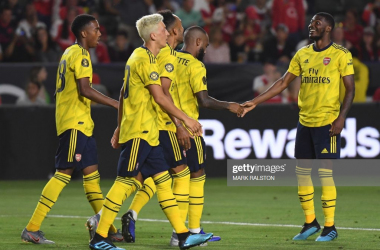Arsenal 2-1 Bayern Munich: Emery's men victorious in Los Angeles