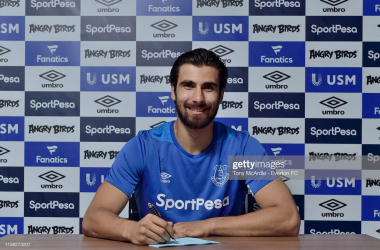 Everton complete permanent signing of Andre Gomes