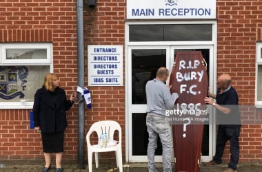 The possible last day of Bury FC