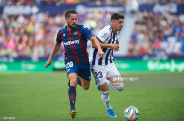 Levante 2-0 Real Valladolid: Two late goals earns Levante all three points