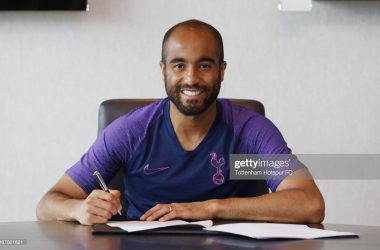 Lucas Moura signs new Spurs contract until 2024
