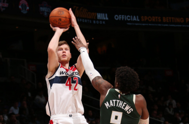 Davis Bertans Leads the NBA in Catch-and-Shoot Threes