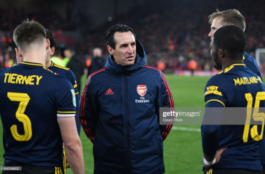 Emery reflects on Carabao Cup thriller after Anfield defeat