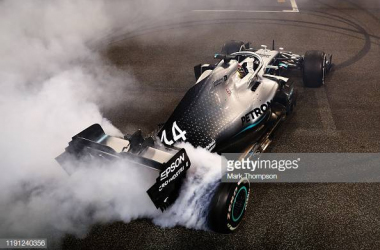 Hamilton dominant in season finale at Abu Dhabi