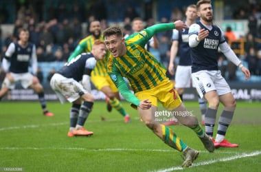 Dara O'Shea celebrates at The Den - Photo by Alex Pantling/Getty Images