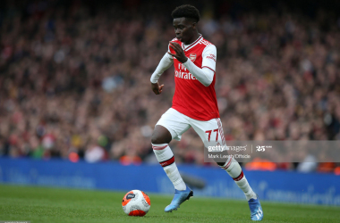 Bukayo Saka linked with Bundesliga move