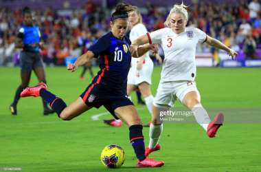 USWNT 2-0 England: Dominant USA record routine victory over Lionesses in SheBelieves Cup.&nbsp;