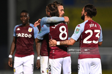 Burton Albion 1-3 Aston Villa: Grealish the star as Villains progress in EFL Cup