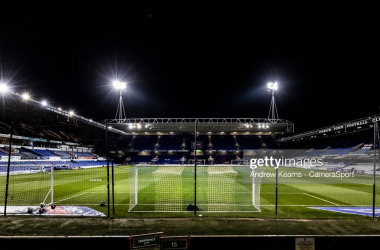 <div>IPSWICH, ENGLAND - NOVEMBER 24: A general view of the Portman Road stadium during the Sky Bet League One match between Ipswich Town and Hull City at Portman Road on November 24, 2020 in Ipswich, England. (Photo by Andrew Kearns - CameraSport via Getty Images)</div>