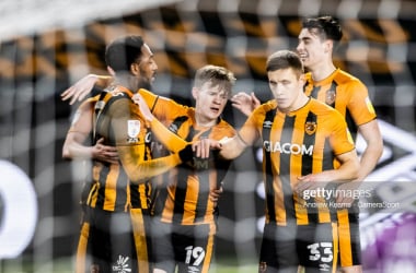 Hull City 3-0 Accrington Stanley: Tigers go top after Burgess sees red