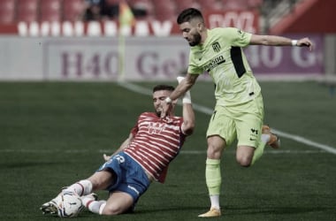 Resumen Granada CF vs Atlético de Madrid en LaLiga 2021 (2-1)