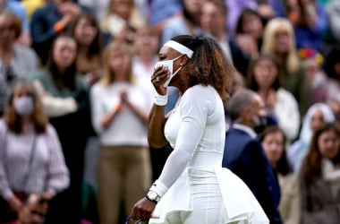 The last time Serena was on the court, she had to retire from her opening round match at Wimbledon (Adam Davy/Getty Images)