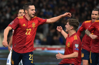 Summary and highlights of Greece 0-1 Spain in Qualifying for Qatar 2022