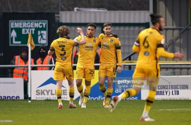 Sutton United 1-0 Harrogate Town: Wilson strike sends Yellow Army into automatic promotion places