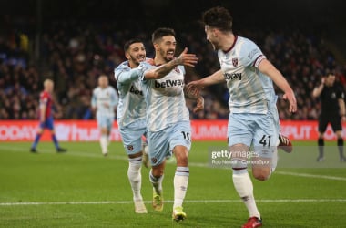 Crystal Palace 2-3 West Ham United: Hammers hang on to deny Eagles improbable point