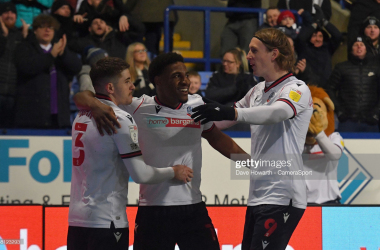 Bolton Wanderers 2-0 Cambridge United: Trotters make it four on the bounce with victory over U's