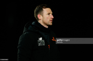 Mike Williamson, Gateshead Manager (Photo by NurPhoto via GettyImages)