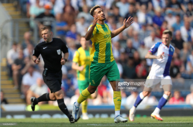 <span>Callum Robinson rues a missed opportunity - Photo by Adam Fradgley/West Bromwich Albion FC via Getty Images</span>