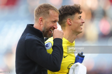 Graham Potter's unbeaten start at Chelsea has been in large part down to Kepa's form (Getty)