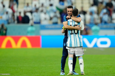Lionel Scaloni hopes Lionel Messi "can lift this trophy" as Argentina face France in the FIFA World Cup final